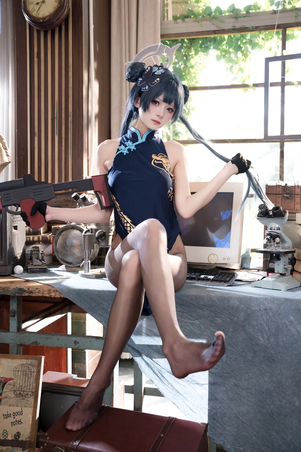 九柒喵 - No.033 妃咲 原皮 [52P-676MB]